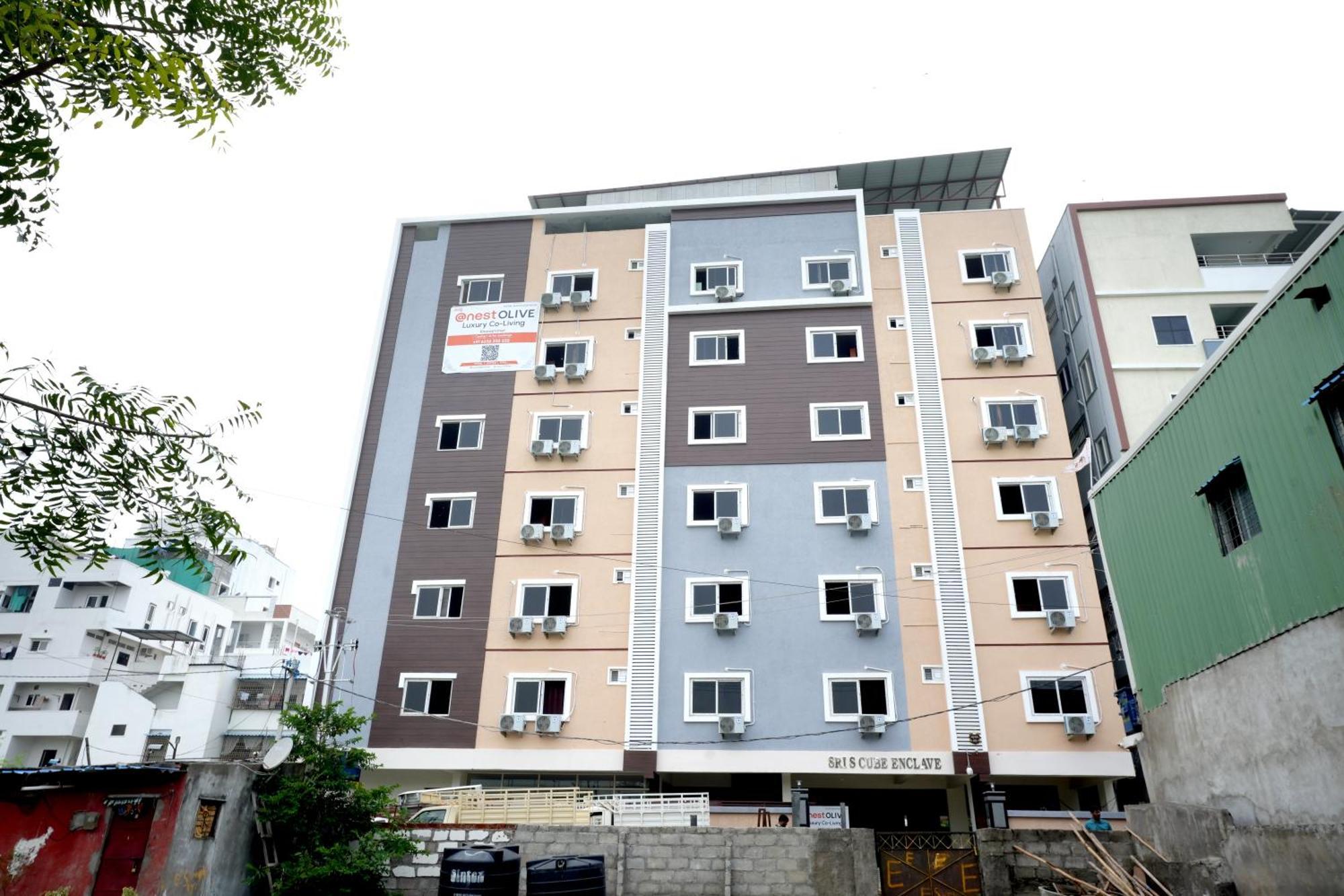 Хостел Olive-2 Coliving Pg Хайдарабад Экстерьер фото